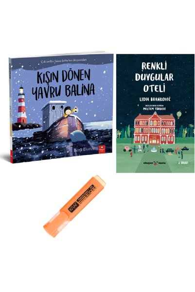 Redhouse Kidz Yayınları Kışın Dönen Yavru Balina + Renkli Duygular Oteli 2 Bo...