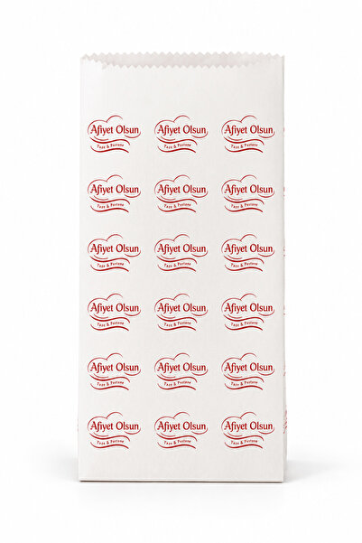 meretopack Körüklü Kese Kağıdı Poğaça simit Gevrek Kağıdı 50 Adet Orta Boy 12...