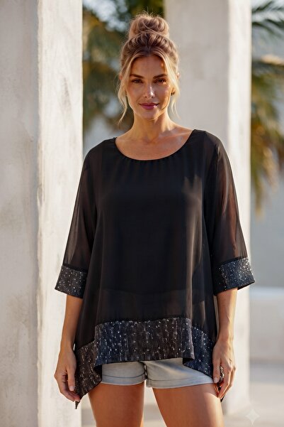 Chiccy Blouses - Black - Regular fit