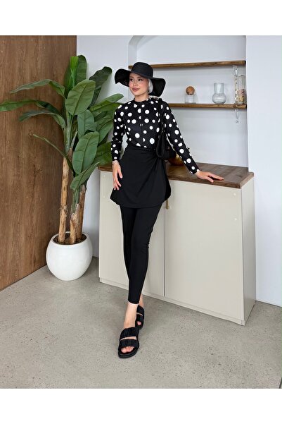 Adalenna Moda Tesettür 3lü mayo takım