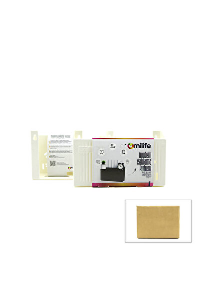 Epilons Modem Storage Box - Plastic - Single Color - 25X15X6 cm