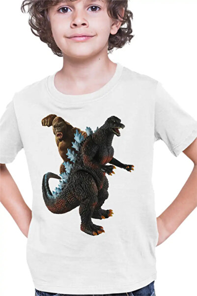 OEM Tricou Copii Baieti Godzilla vs Kong Epic Battle