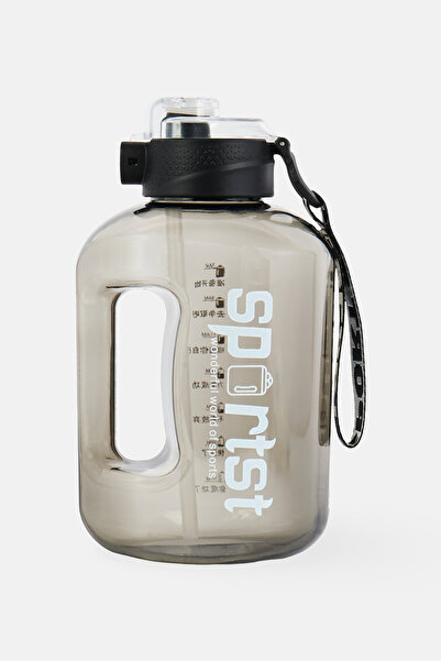 Flaneur Plastic Leak-Proof Sports Water Bottle, Black