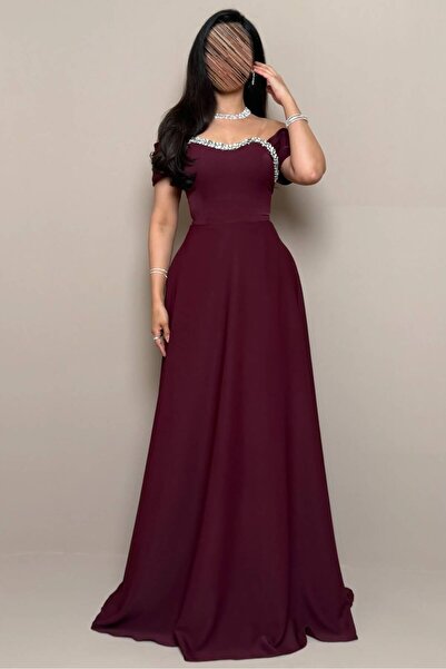 Angelinaa High-End Evening Dress Made of Luxurious Barbie Fabric