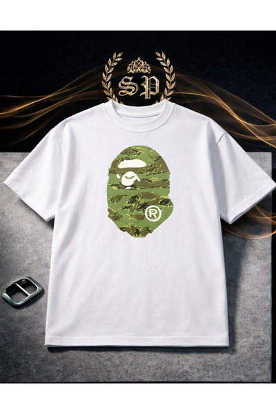 StartMore Bape Green vintage Y2k Tee