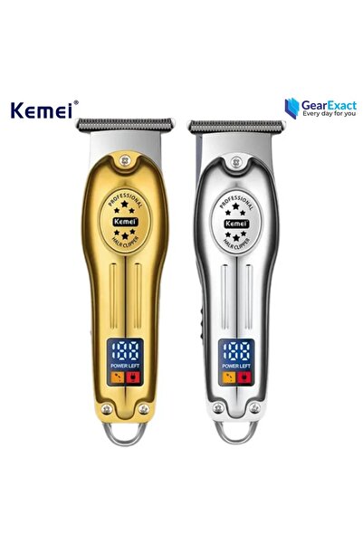 Kemei KM-678 Professional Electric Hair Clipper with Digital LCD Display and ...