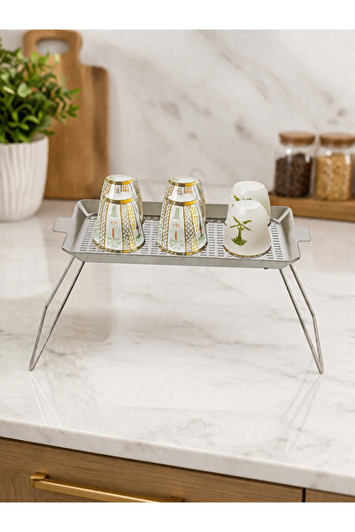 CAMPING FAMILY Foldable Kitchen Utensils Cup Drying Rack