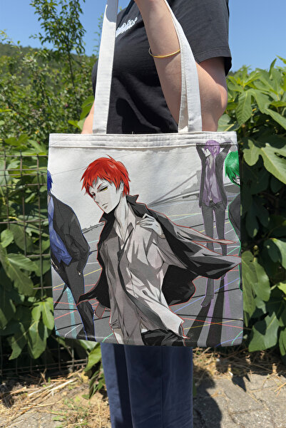 ZipZap Kuroko No Basket V5 Summer Winter Double-Sided Canvas Printing Tote Ba...