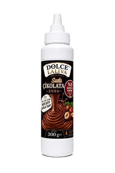 DOLCE LALİVA Sütlü Çikolata Sos-Herşeyi Sosla Yap- Waffle & Krep & Pankek& & ...