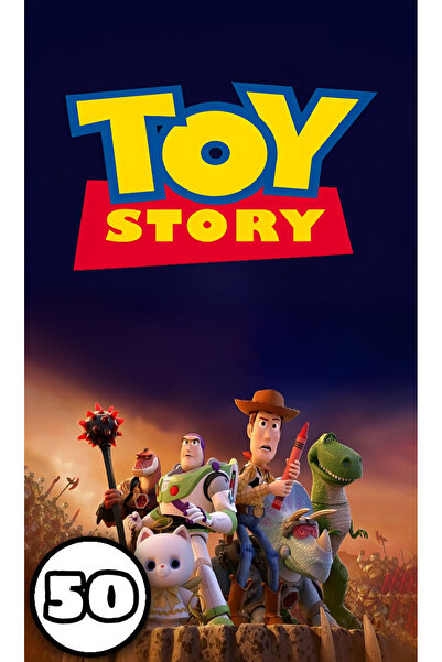 Disney Coloring book, 50 Toy Story illustrations, A4