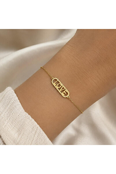 MONALITA Elegant Gold Color Love Bracelet (B831).