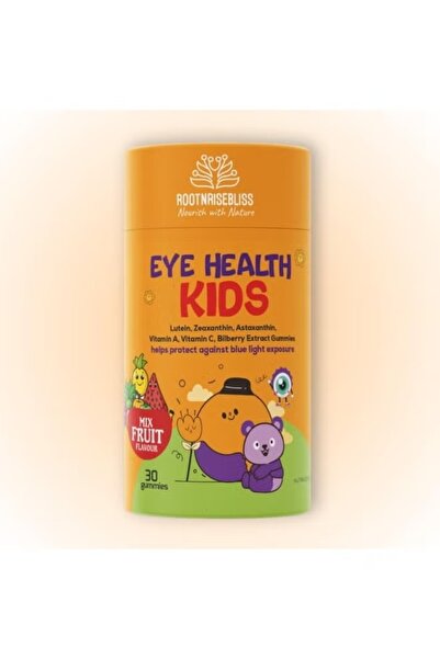 ROOTNRISEBLISS Eye Health Kids Gummies Mix Fruit Flavour with Lutein Zeaxanth...