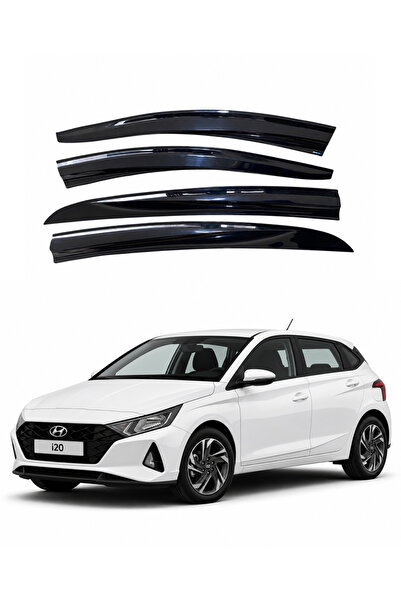 Hyundai i20 Cam Rüzgarlık 4 Parça Set 2015-2020 Arası Tüm Modellere Uyumludur