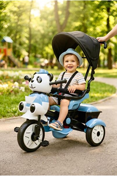 Tıfıl Toys Sevimli Little Panda Müzikli ve Ebeveyn Kontrollü Çocuk Bisikleti ...