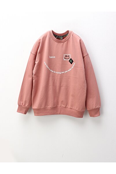 MiniKids Bluza You Smile, roz prafuit