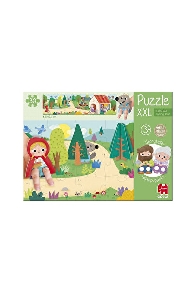GOULA Puzzle XXL pentru copii Scufița Roșie