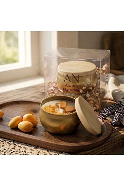 aurora naturalis Handmade VELVET Soy Wax Candles | Eco-Friendly | Yellow Past...