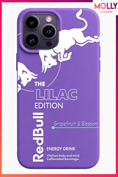 Molly iPhone 14 PRO MAX İçin Lavanta The Lilac Edition Desenli İçi Kadife Sil...