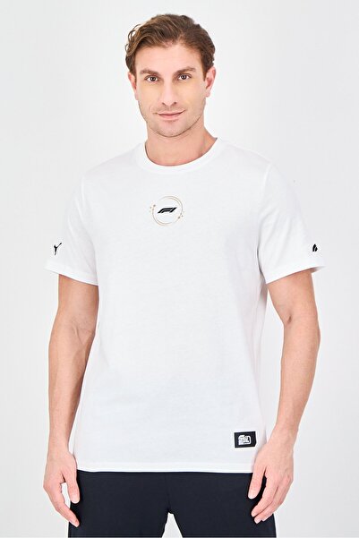Puma Men Sportswear Fit Short Sleeve Outdoor T-Shirt, White