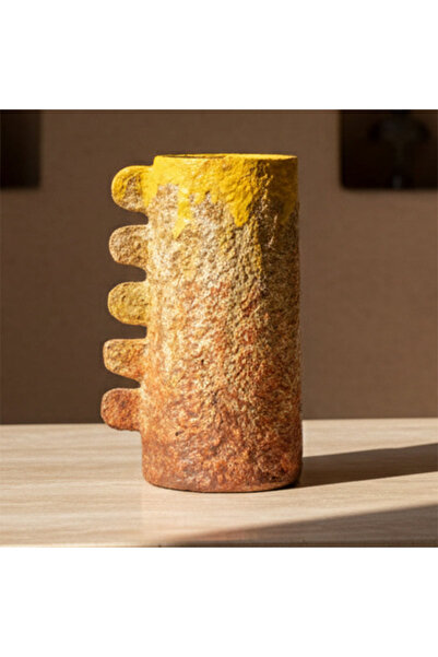 Generic Brand Ma-Pm-A25-33B Handcrafted Decorative Piece-22X16X41 Cm-Multi-Co...