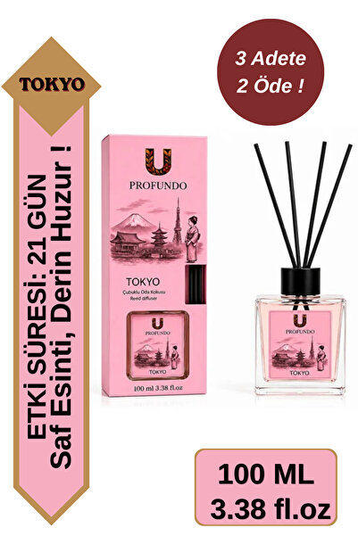 e-Bizz Store Sakura Kiraz Çiçeği Bambu Çubuklu Oda Kokusu 100 ml | Kiraz Çiçe...