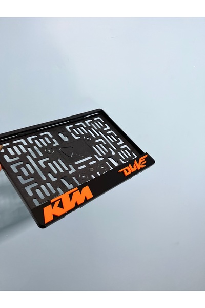 3ALAZERPLEKSİ KTM DUKE PLEKSİ MOTOR PLAKALIĞI