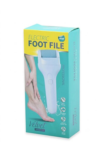 Generic Brand Electric Foot File Velvet Smooth – Dead Skin Exfoliator & Pedic...