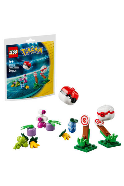 LEGO Pokemon Eğitmen Malzemeleri Yapım Seti 30730 (56 Parça)