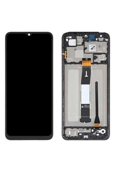 Xiaomi Γνήσια οθόνη LCD και μηχανισμός αφής για Redmi 12C - Μαύρο
