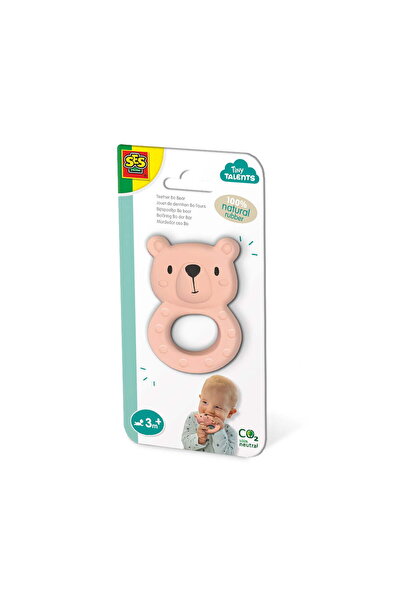 Hape Jucarie dentitie - Ursul Bo din cauciuc 100%