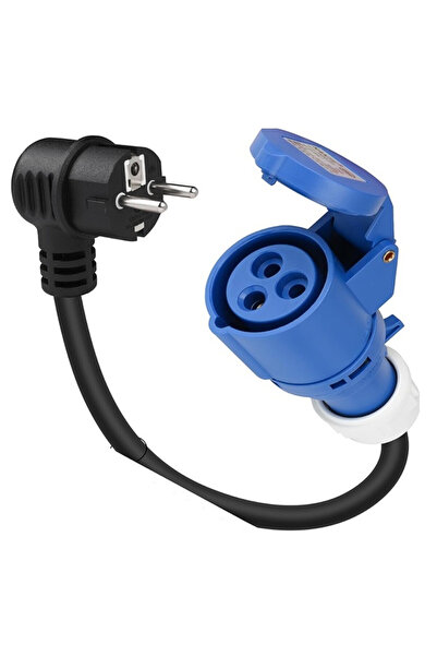 OEM Μετατροπέας Πρίζας, Βύσμα Schuko 16A σε Πρίζα CEE 32A, 50cm – Προσαρμογέα...