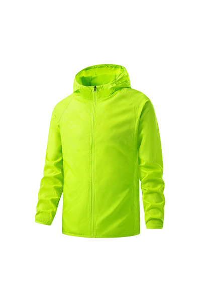 Choice44 L Unisex Green LNGXO Waterproof Hiking Jackets for Men and Women Sun...