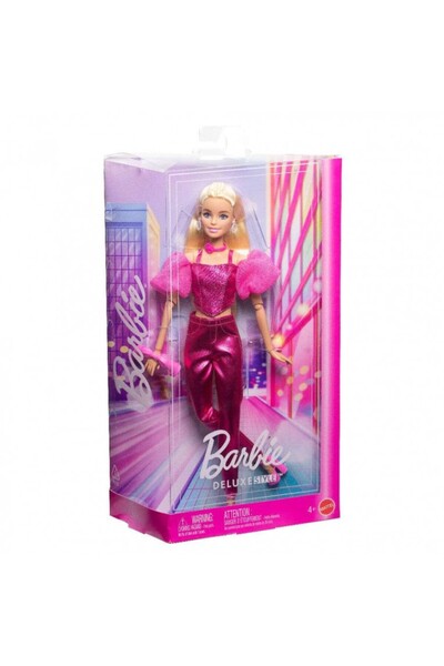 mattel Κούκλα Barbie Πολυτελούς Στυλ Μεταλλικό Ροζ Κορσές (JFP40)