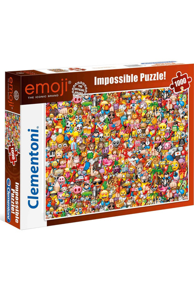 As Παζλ 1000 Αδύνατα Emoji