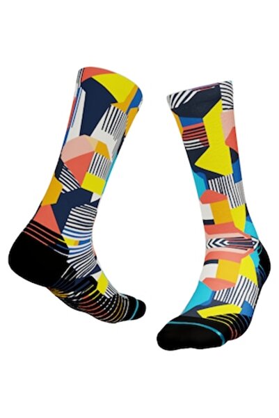 OEM Șosete Abstracte Colorate 07 38-43 EU
