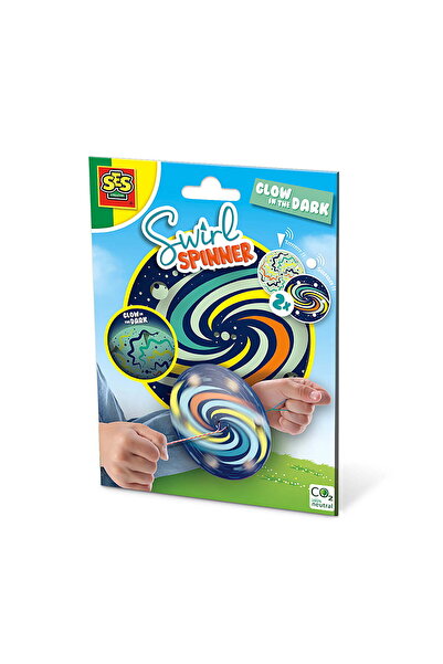 SES Creative Комплект от 2 светещи в тъмното спинери за деца, SES Creative, 5...