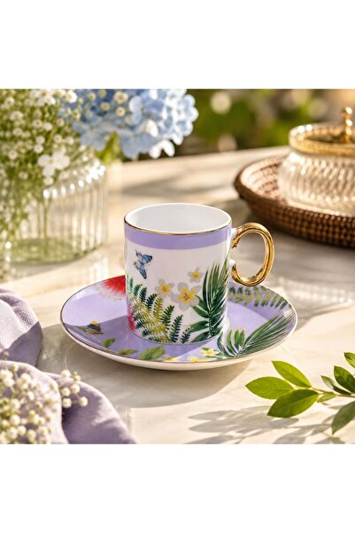 Generic Brand Joy Carmen Spring 6-Piece Coffee Cup Set