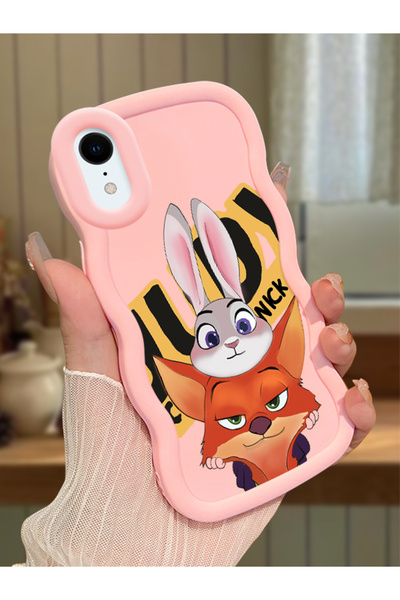 Hontinga حافظة متوافقة مع هاتف iPhone XR، حافظة حماية للكاميرا من السيليكون ب...