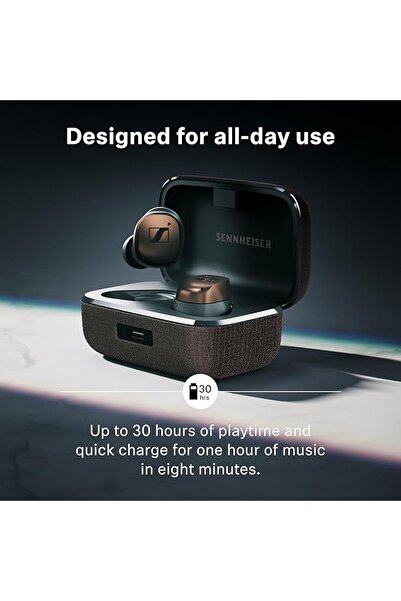 Sennheiser MOMENTUM True Wireless 4 Smart Earbuds with Bluetooth 5.4, Crystal...