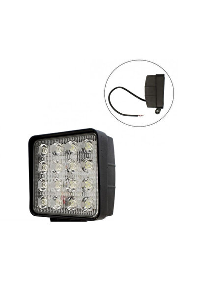 OEM LED προβολέας εργασίας 16 SMD 48W 12V/24V IP67 5200LM 6000K αδιάβροχος γι...