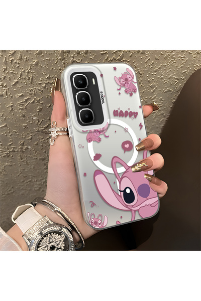 quırkshıeld Infinix Hot 60 Pro Plus Uyumlu yüksek kaliteli Tatlı karikatür fi...