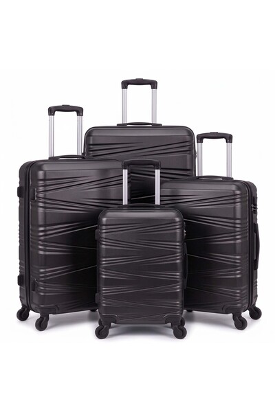 Dubai Power 4-Piece ABS Hard Shell Luggage Set 20/24/28/32 Inch, TSA Lock, 36...