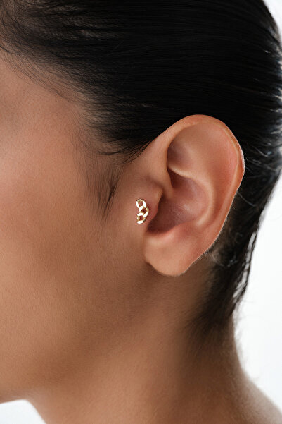 YAVUZ KUYUMCULUK 14 Ayar Altın Gurmet Tragus Piercing