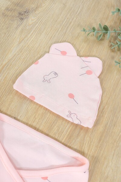 Sitilin 0-4 Months Newborn 100% Cotton Velcro Baby Swaddle Blanket Soft Combed Cotton Baby Gift
