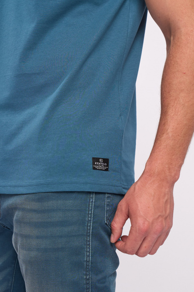 Kenvelo - Tricou barbat cu detalii logo