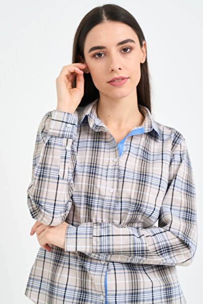 Kenvelo - Camasa dama cu model in carouri