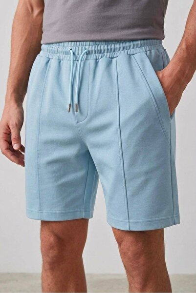 assef Men's Standard Fit Relaxed Cut 100% Cotton Soft Textured Water Green In...