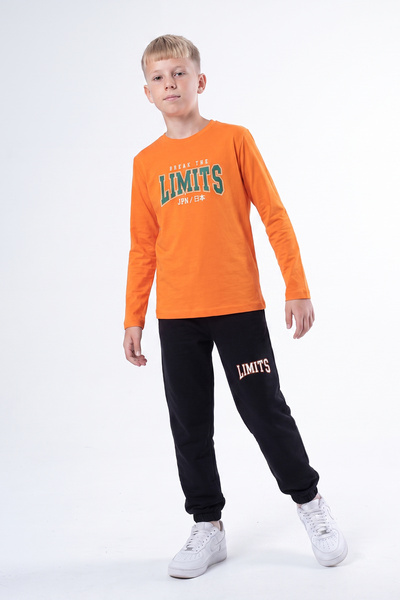 panios kids 3'lü Erkek Çocuk Yuvarlak Yakalı Baskı Detaylı Paçası Lastikli 6 Parça Alt Üst Takım