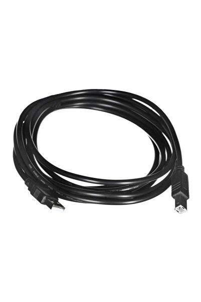 İbox USB 2.0 Кабел за принтер, 3 м, Черен