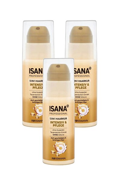 Isana Professional علاج العناية بالشعر 13 في 1 مكثف 100 مل (3 قطع)